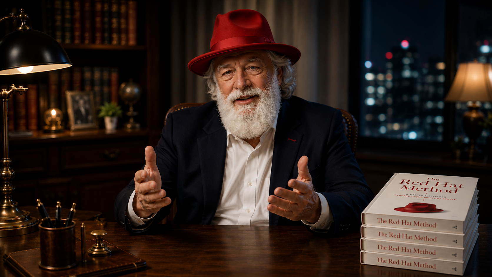 Hendrik, author of The Red Hat Method, in his study